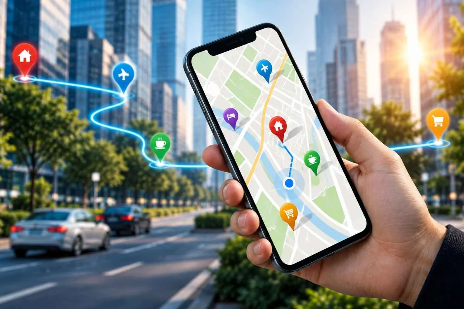 Local storefront shown on a phone map for Greensboro, NC customers
