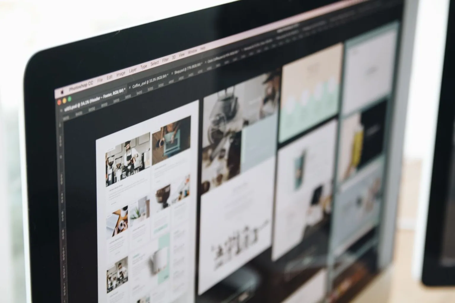 Web designer building a small business website in Greensboro, NC